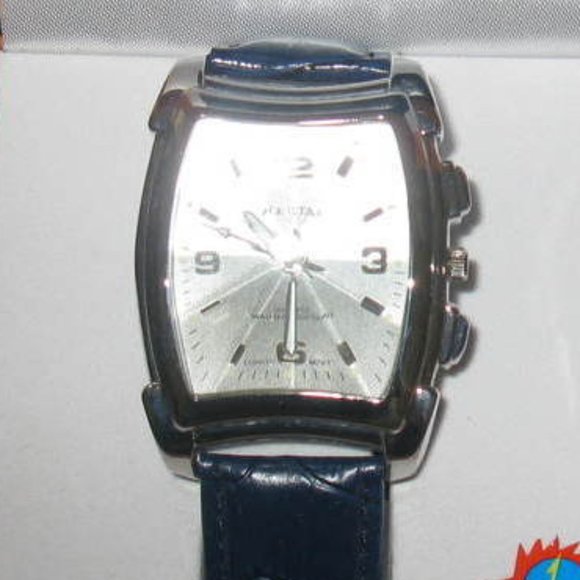 Watches Set Men Women Ice Star New Navy Blue Band (Set of 2) - Picture 2 of 4